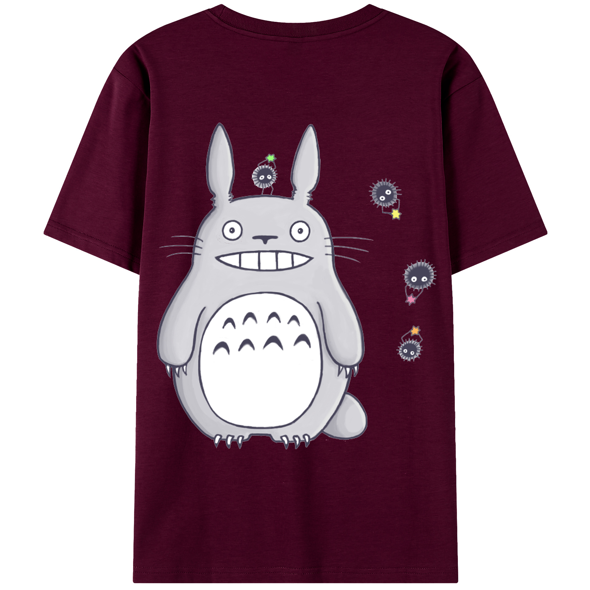 （画像用） となりのトトロ 草壁メイ 草壁サツキ My Neighbor Totoro Satsuki Kusakabe Mei Kusakabe レディース半袖Tシャツ(バックプリント)